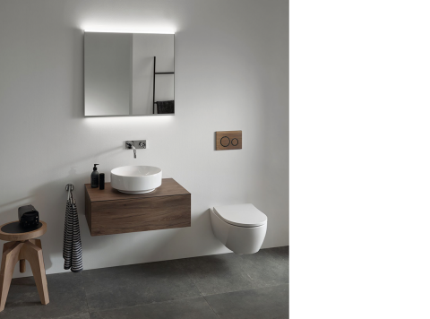 Geberit Variform with iCon WC. Geberit Variform with iCon WC.