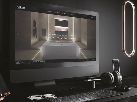 Noken Porcelanosa Bathrooms presents its new website.