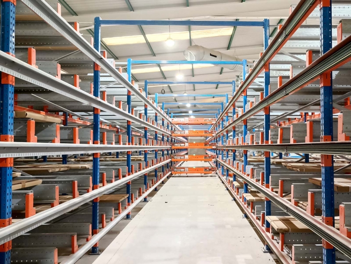 Automated warehouse.