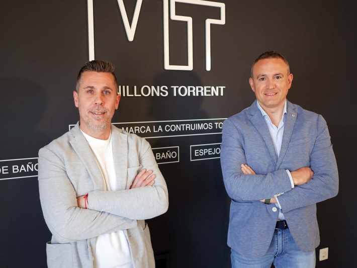 Daniel Díaz, the Manager of the company, and Rafael Tarragona, the Commercial Director.
