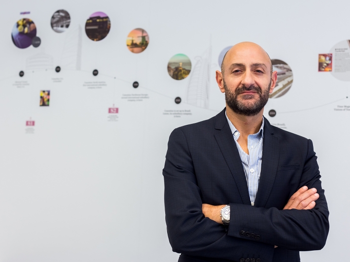 Luis Toscano, Manager of the Cosentino Center Lisbon.