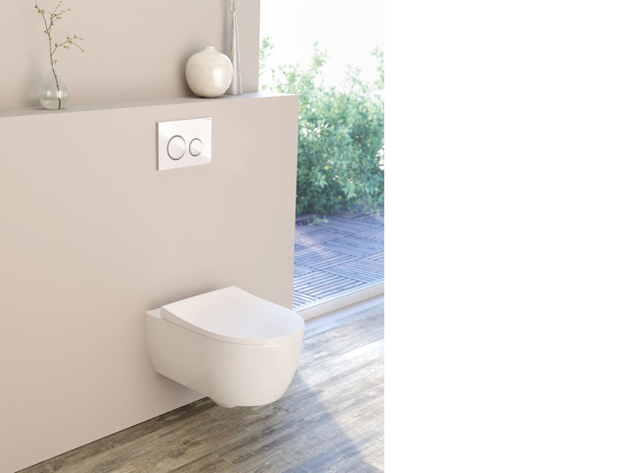 Geberit Sigma21 with iCon WC.