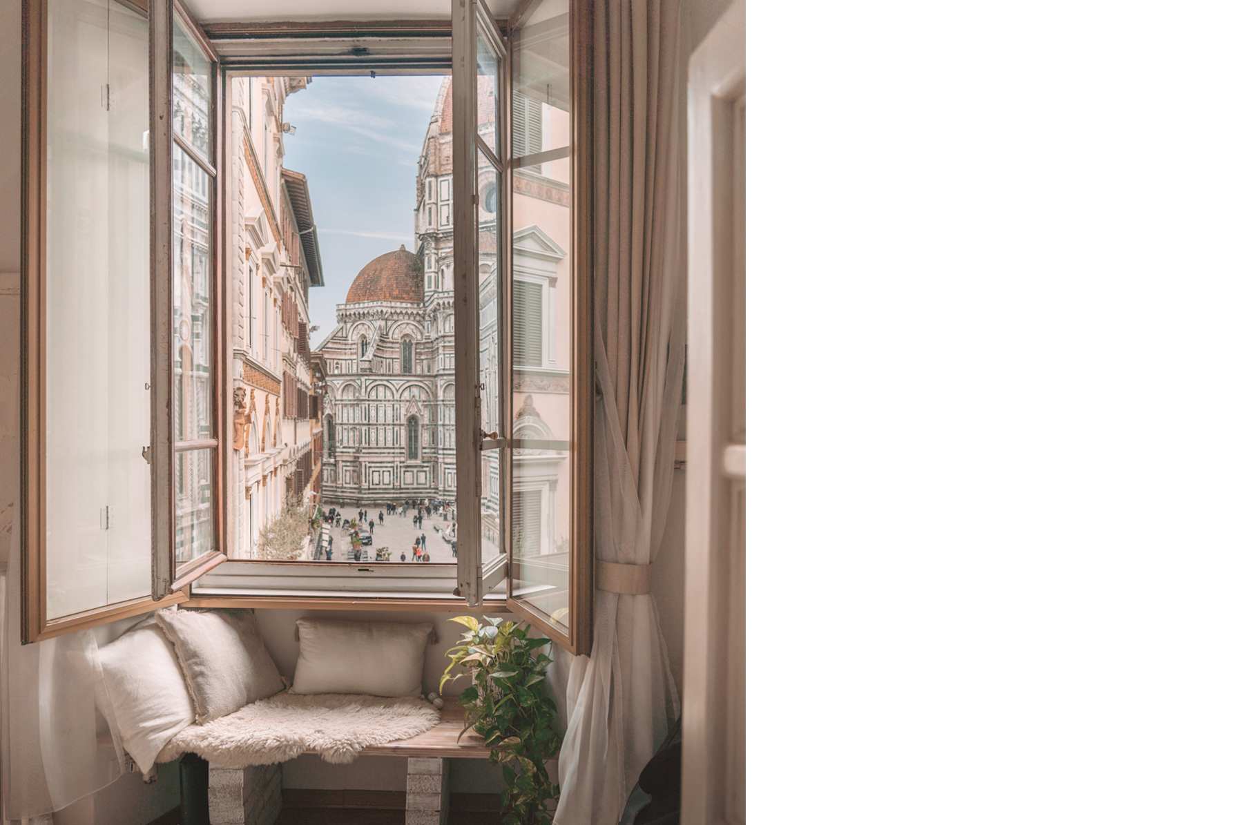 Window to the Duomo. © @girlgoneabroad.