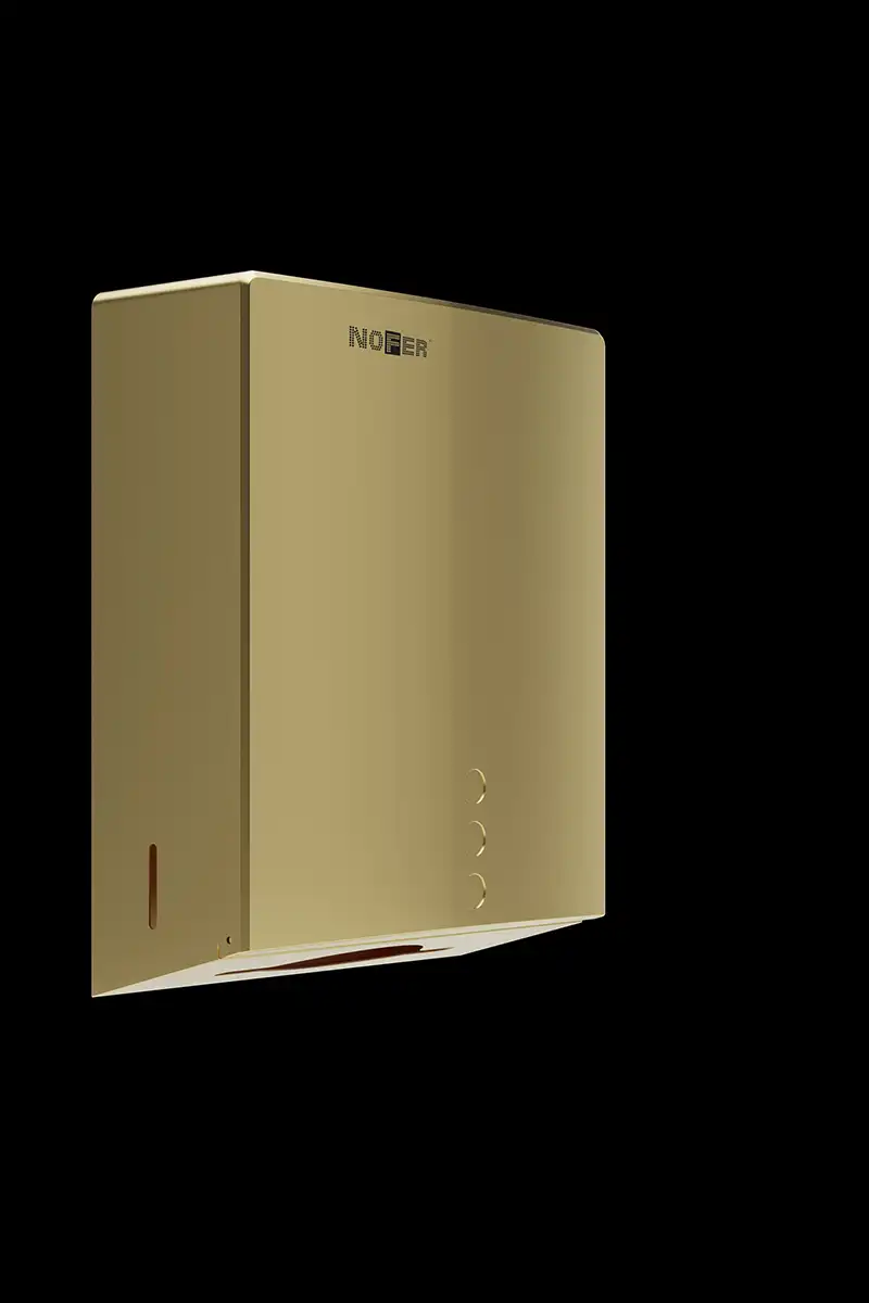 6 Secador de manos BigFlow EVO Oro Cepillado